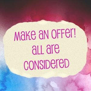 All offers considered!